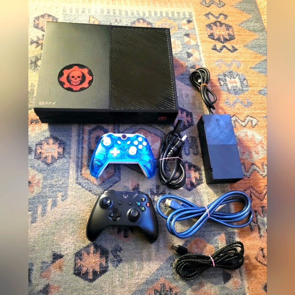 - Xbox one with games